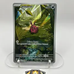 Venipede 132/086 / SV: Black Bolt Holo / NM / Pokemon TCG - Image 2