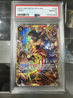 2025 One Piece Op13 En Sabo Sec Carrying On His Will PSA 10 Gem Mint - Image 1