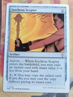 Isochron Scepter (White Border) MTG Mystery Booster 2 (MB2) (NM) - Image 1