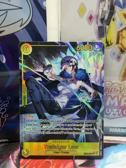 One Piece TCG ENGLISH Trafalgar Law EB03-062 Alternate ALT ART Heroine’s Edition - Image 1