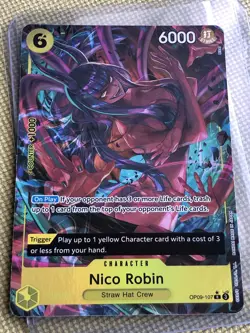Nico Robin Parallel OP09-107 One Piece TCG Emperors in The New World - Image 1