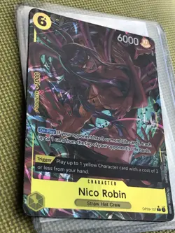 Nico Robin Parallel OP09-107 One Piece TCG Emperors in The New World - Image 2