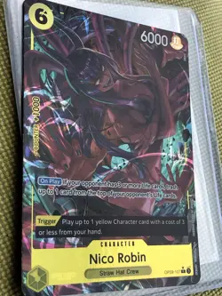 Nico Robin Parallel OP09-107 One Piece TCG Emperors in The New World - Image 3