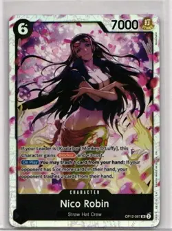 NICO ROBIN LEGACY OF THE MASTER OP12-087 SR NM/M - Image 1