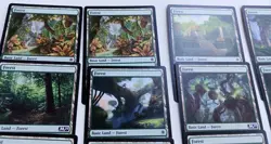 Lot of 29 MTG Magic the Gathering Basic Land Cards Forest 2017 Wizards of Coast - Image 2