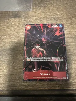 Shanks (004) (Alternate Art) OP09-004 Emperors in the New World Foil - Image 1