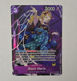Bandai One Piece CCG Black Maria SR Two Legends Foil OP08-074 Eng - Image 1