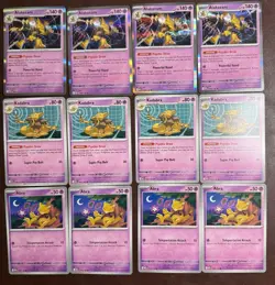 PLAYSET Alakazam Abra Kadabra 4-4-4 (12 Cards) ME1 Mega Evolution NM - Image 1