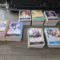 850+ One Piece TCG Bulk Lot Cards Box Common, Uncommon, Rares, Leaders OP 8 9 10 - Image 4