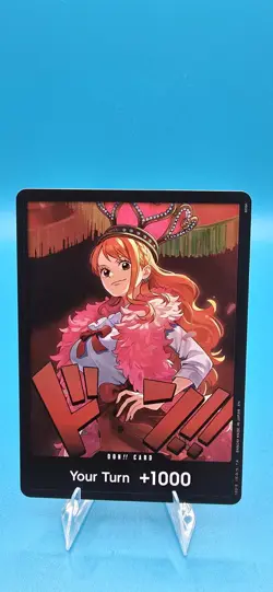 DON!! Card (Nami) Extra Booster: One Piece Heroines Edition Foil - Image 1