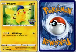 Pokemon Card - Pikachu Pokemon GO 028/078 2022 Rare Holo Near Mint - Image 3