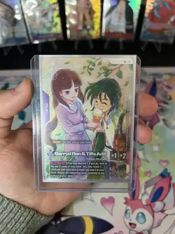 Garrod Ran & Tiffa Adill - GD02-094 R+ Alt Art Gundam TCG Card Game Dual Impact - Image 1