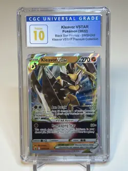 Kleavor VSTAR SWSH249 SWSH: Sword & Shield Promo Cards Holo PRISTINE 10 - Image 1