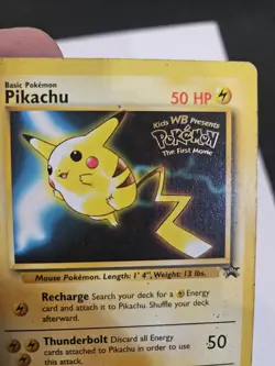 Pikachu The First Movie Promo Card - Image 3