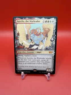 MTG Aurelia, the Warleader 0035 Showcase MOM: Multiverse Legends NM - Image 1
