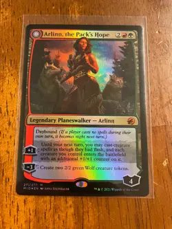 Arlinn, the Pack's Hope Moon's Fury - Foil Midnight Hunt MTG - NM - Image 1