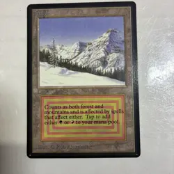 MTG Beta Taiga Dual Land Mint - Image 1