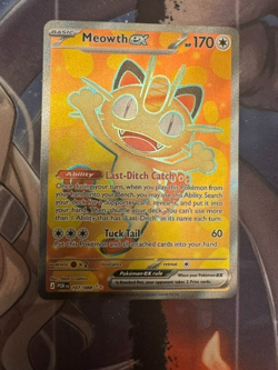 Pokemon Meowth EX 107/088 Perfect Order Full Art Ultra Rare NM-M - Image 1