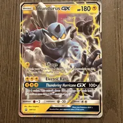 Thundurus GX SM133 - Pokemon TCG SM Black Star Promos - Holo Promo (NM) - Image 1
