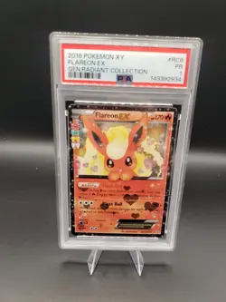 Flareon EX PSA 1 2016 Pokemon XY Generations Radiant Collection #RC6 - Image 1
