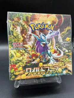 Pokemon Card Wild Force Japanese SV5K Booster Box Factory Sealed - Image 3