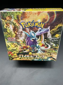 Pokemon Card Wild Force Japanese SV5K Booster Box Factory Sealed - Image 4