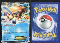 KELDEO EX BW61 HOLO P BLACK AND WHITE PROMO POKEMON NM/M - Image 1