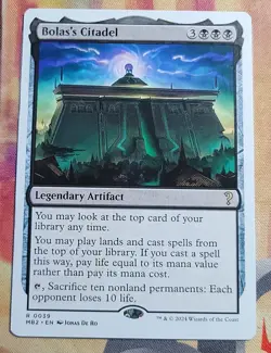 Bolas's Citadel (White Border) MTG Mystery Booster 2 (MB2) (NM) - Image 1