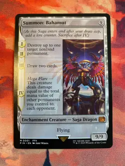 MTG Final Fantasy Summon Bahamut - Image 1