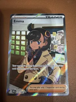 Emma 107/086 Full Art Double Ultra Rare Pokemon Chaos Rising ME04 NM - Image 1