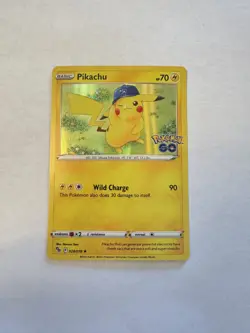 Pikachu 028/078 Pokemon GO Holo - Image 1