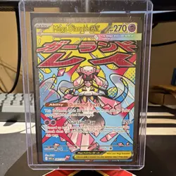 Pokemon TCG Mega Diancie EX Evolutions 267/217 Secret Rare Holo Full Art EN - Image 1