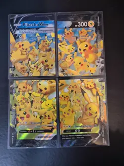 Pokemon Celebrations - Pikachu V-UNION Set - SWSH139 SWSH140 SWSH141 SWSH142 NM - Image 1