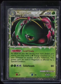 Meganium HGSS08 Pokemon HGSS Black Star Promos Promo Near Mint - Image 1