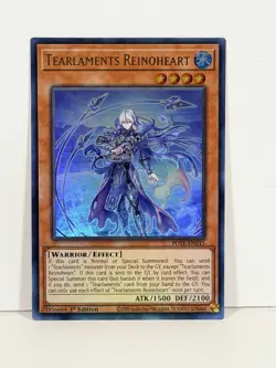 Tearlaments Reinoheart POTE-EN015 Power of the Elements 1st Edition Playing Card - Image 1