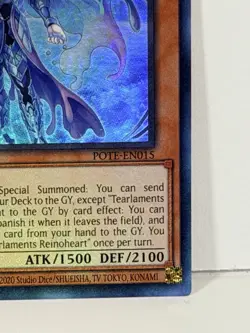 Tearlaments Reinoheart POTE-EN015 Power of the Elements 1st Edition Playing Card - Image 4