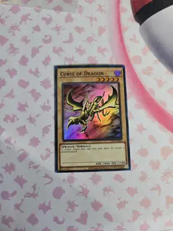 Yugioh Curse of Dragon LOB-EN066 25th Anniversary Super Rare NM - Image 1