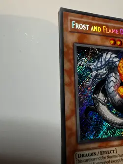 Yu-Gi-Oh Frost and Flame Dragon TAEV-EN033 Secret Rare MP -0015 - Image 4