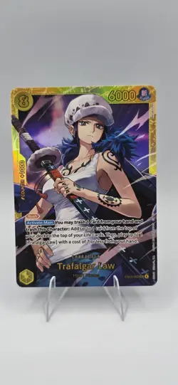Trafalgar Law EB03-062 SEC Extra Booster One Piece Heroines Edition Foil English - Image 1