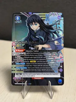 Muichiro Tokito 039 SR** (2 Star Alt) - Demon Slayer Union Arena English - Image 1