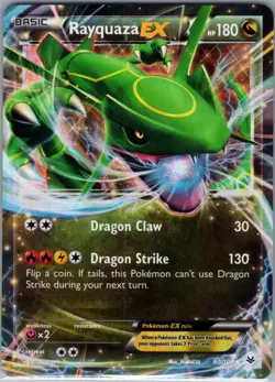 Rayquaza EX 60/108 XY - Roaring Skies - Pokemon Card - LP - Image 1
