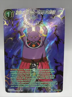 Realm of the Gods - Champa Destroys BT16-069 SPR - Dragon Ball Super Card - Image 1