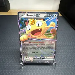 Pokemon Card Meowth Ex Holo 62/88 Perfect Order - Image 1