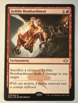 MTG / Goblin Bombardment / MH2 / #279 / Regular / Rare / NM - Image 1