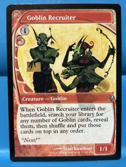 Goblin Recruiter Mystery Booster 2 NM Future Sight Frame MTG - Image 1