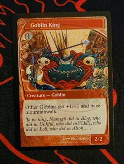 MTG Goblin King (Future Sight) x1 Near Mint from Mystery Booster 2 - Image 1