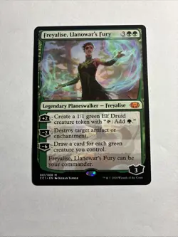 Freyalise, Llanowar's Fury - Commander Collection: Green MTG Plus Bonus Rare!!! - Image 1