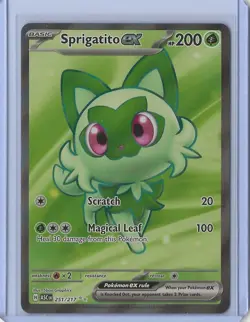Pokemon TCG - Ascending Heroes -Sprigatito ex SR 251/217 Full Art - English - Image 1