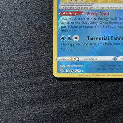 Radiant Blastoise 018/078 - Sword & Shield Pokemon GO - Pokemon TCG - Image 5