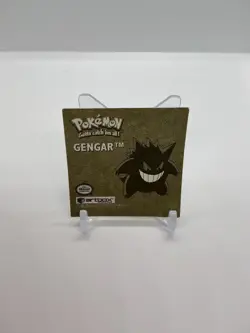 Pokemon Artbox Series 1 Gengar R02 Gold Bordered Holo Sticker Vintage 1999 - Image 2